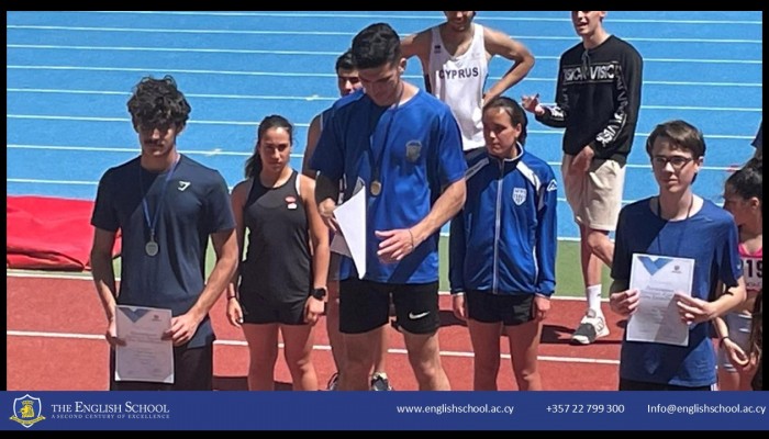 Senior Athletes Achieve Impressive Results at Pancyprian Athletics Schools Competition